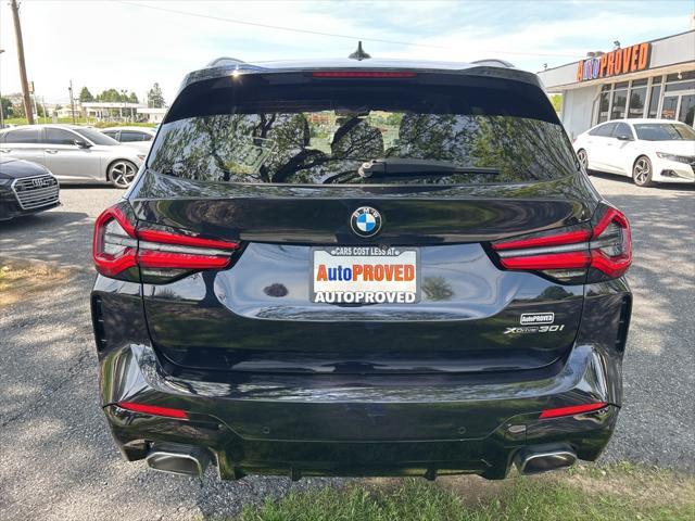 used 2022 BMW X3 car, priced at $34,600