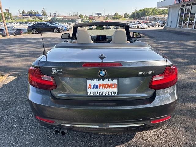 used 2016 BMW 228 car, priced at $17,800