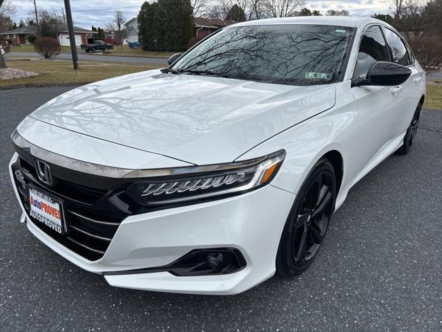 used 2021 Honda Accord car, priced at $22,200