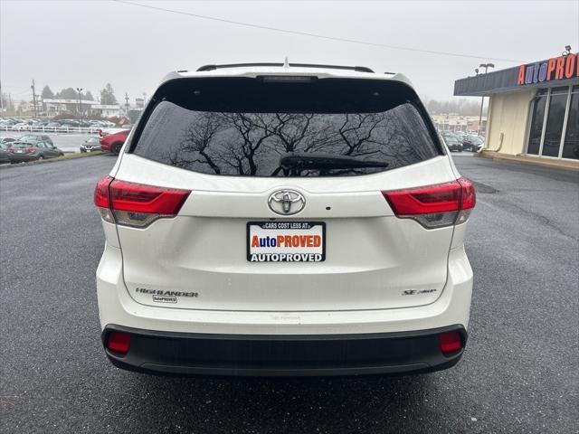 used 2018 Toyota Highlander car, priced at $25,500