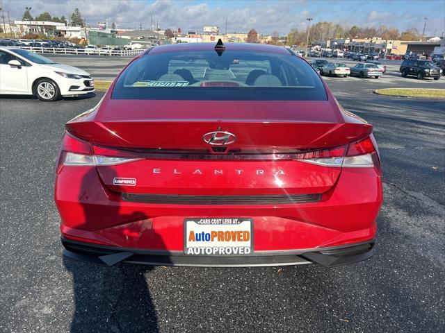 used 2021 Hyundai Elantra car, priced at $16,000