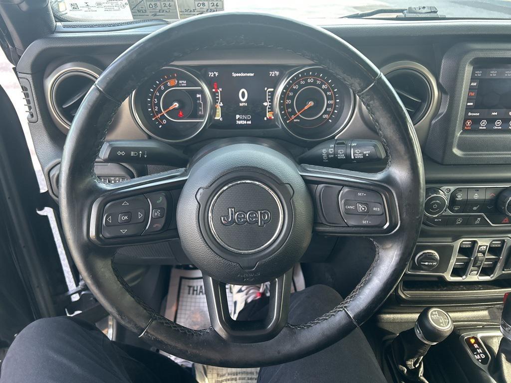 used 2020 Jeep Wrangler Unlimited car, priced at $23,400