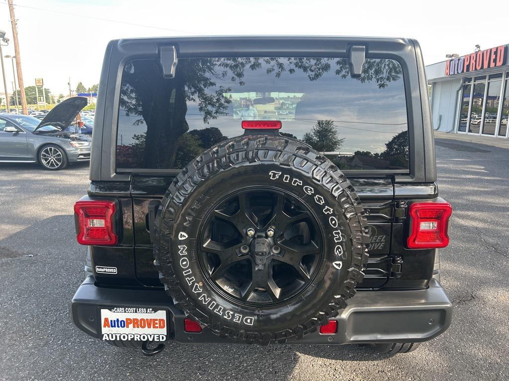 used 2020 Jeep Wrangler Unlimited car, priced at $23,400