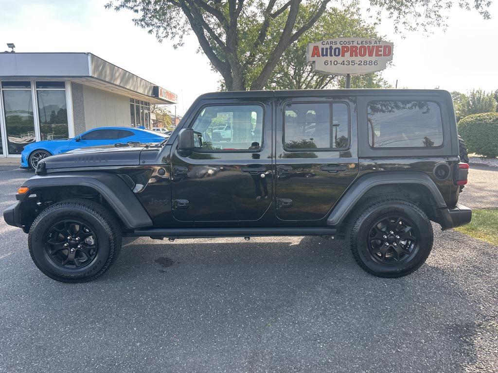 used 2020 Jeep Wrangler Unlimited car, priced at $23,400