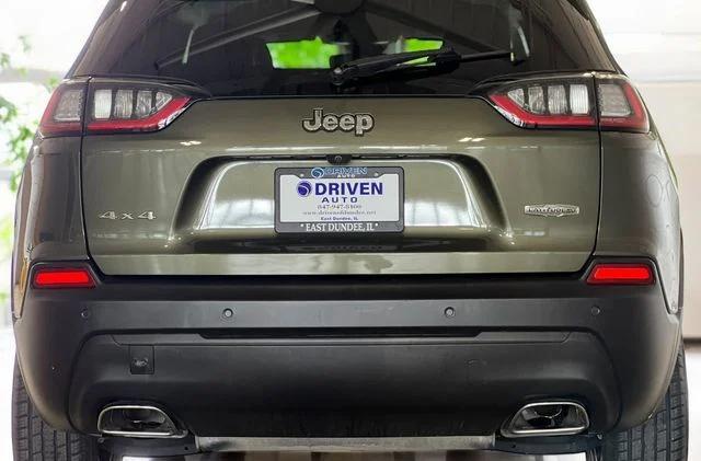 used 2021 Jeep Cherokee car, priced at $21,980