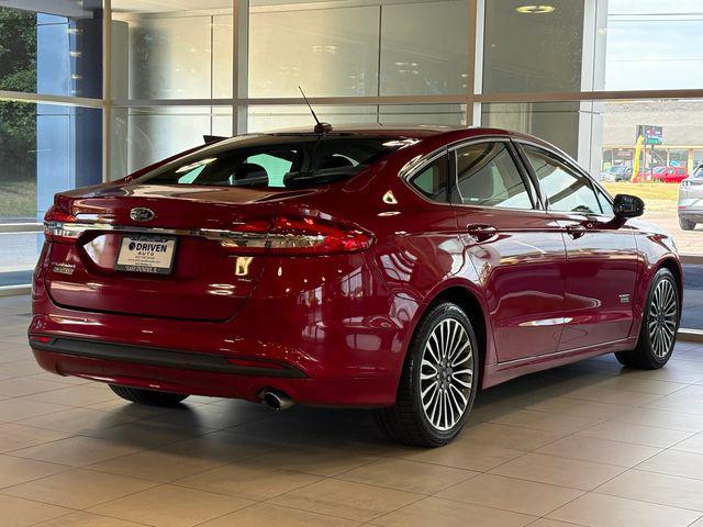 used 2017 Ford Fusion Energi car, priced at $10,980