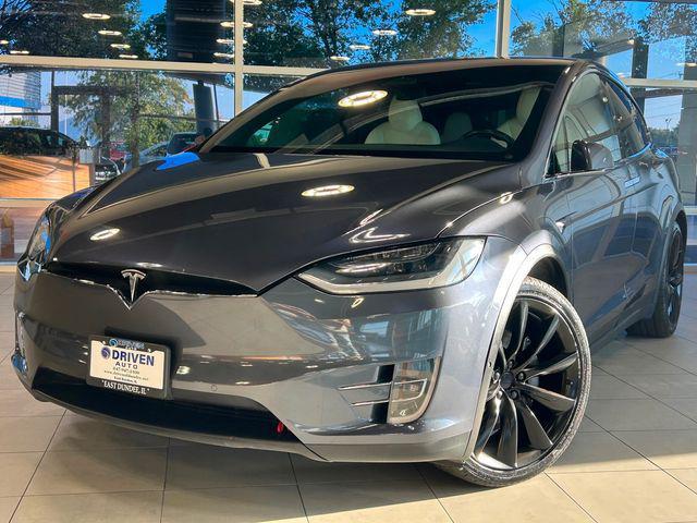 used 2021 Tesla Model X car, priced at $33,980
