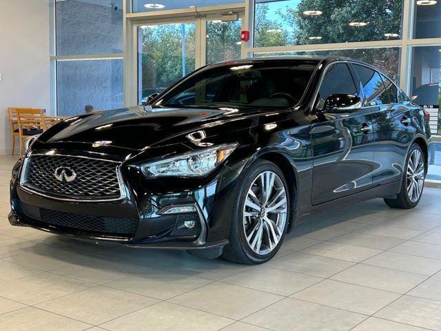 used 2022 INFINITI Q50 car, priced at $28,980