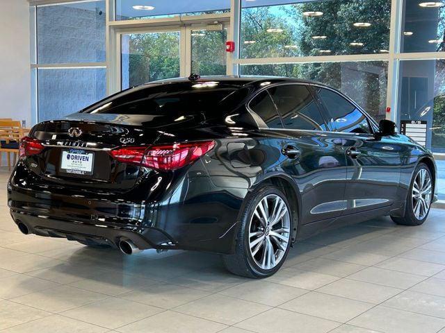 used 2022 INFINITI Q50 car, priced at $28,980