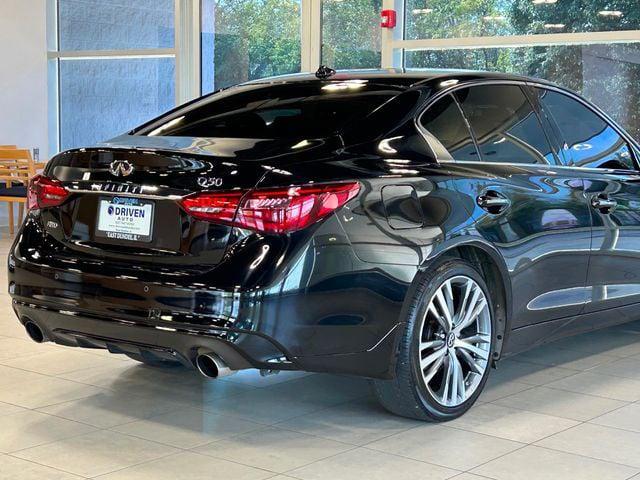 used 2022 INFINITI Q50 car, priced at $28,980