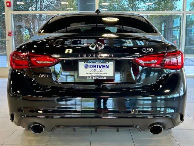 used 2022 INFINITI Q50 car, priced at $28,980