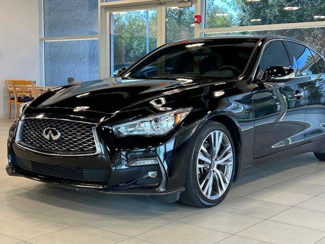 used 2022 INFINITI Q50 car, priced at $28,980