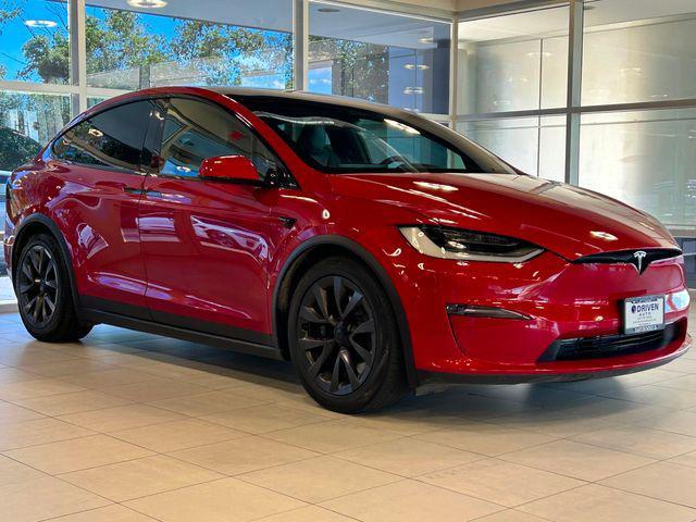used 2022 Tesla Model X car, priced at $42,980