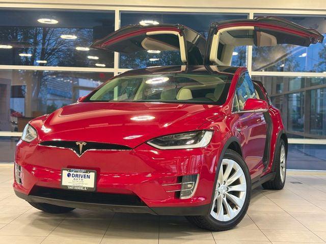 used 2018 Tesla Model X car, priced at $27,980