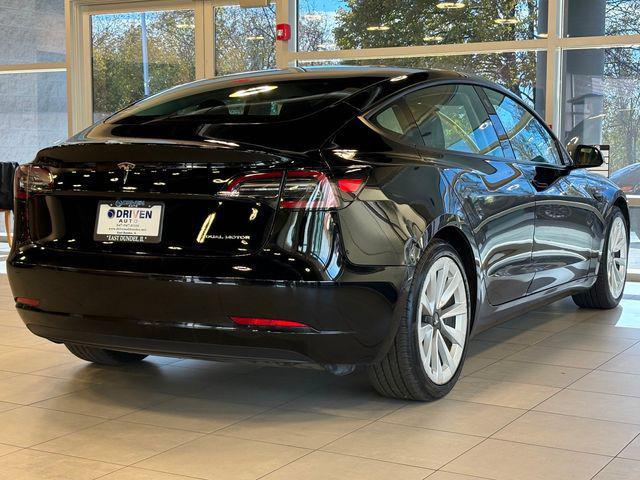 used 2022 Tesla Model 3 car, priced at $23,980