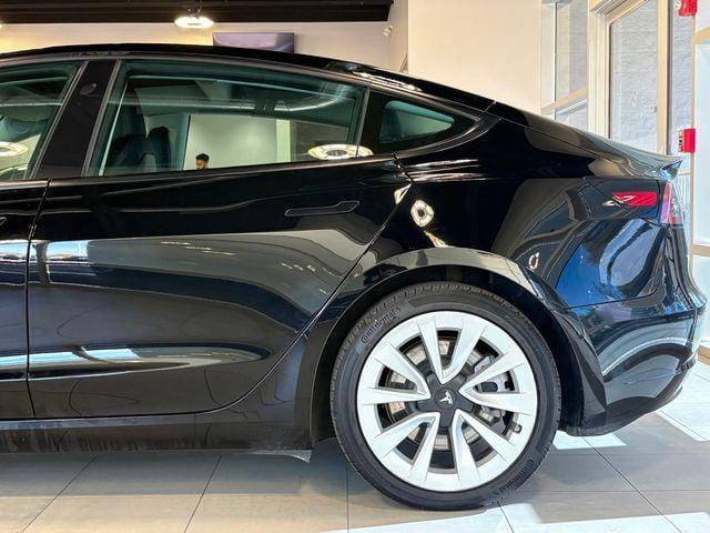 used 2022 Tesla Model 3 car, priced at $23,980