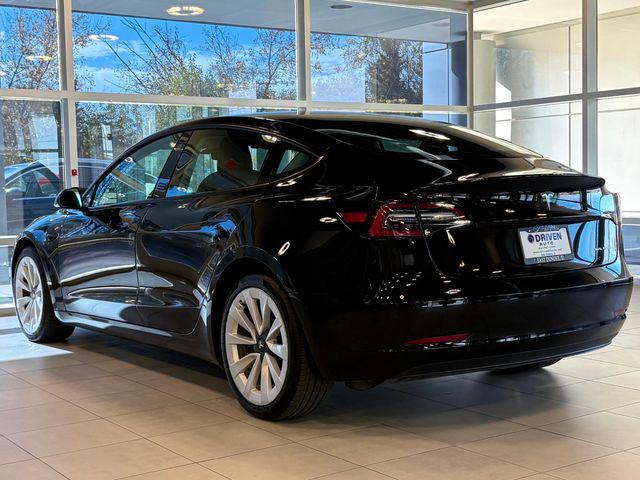 used 2022 Tesla Model 3 car, priced at $23,980