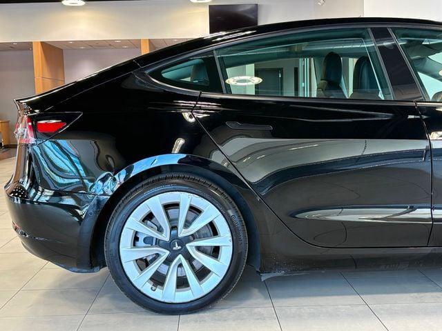 used 2022 Tesla Model 3 car, priced at $23,980