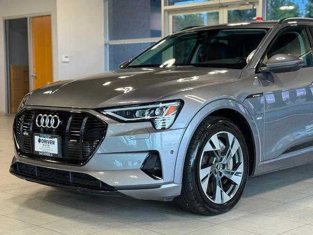 used 2021 Audi e-tron car, priced at $16,980