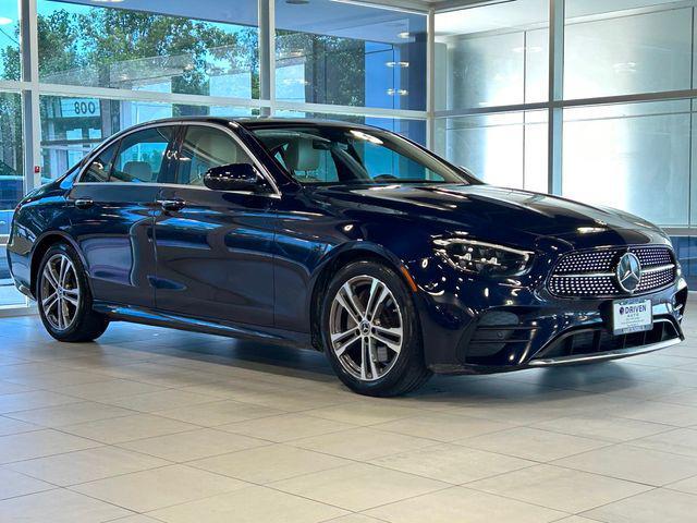 used 2021 Mercedes-Benz E-Class car, priced at $31,980