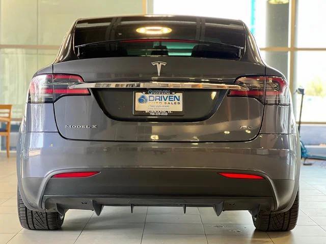 used 2018 Tesla Model X car, priced at $31,980