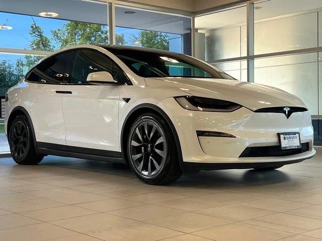 used 2022 Tesla Model X car, priced at $47,980