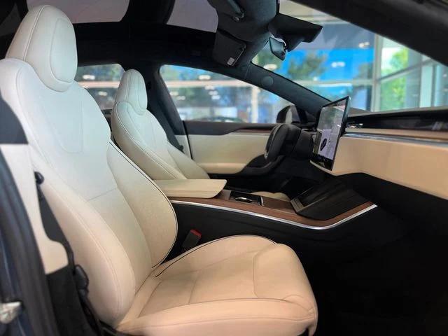 used 2021 Tesla Model S car, priced at $51,980