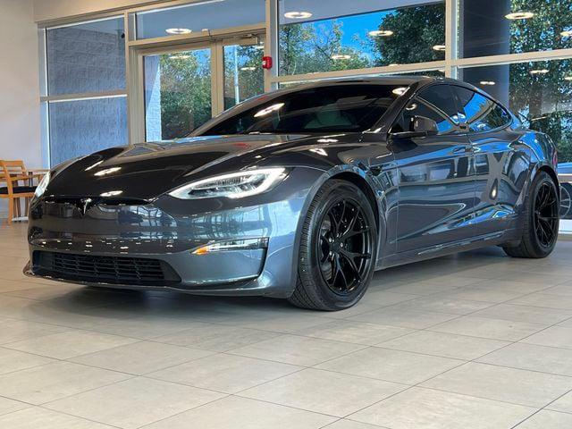 used 2021 Tesla Model S car, priced at $51,980