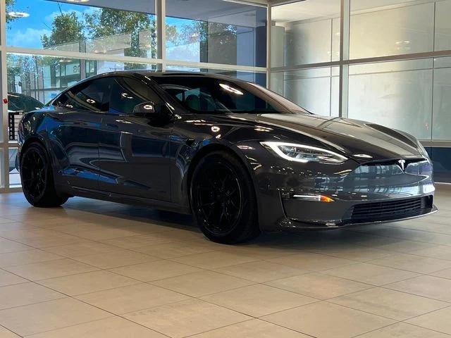 used 2021 Tesla Model S car, priced at $51,980