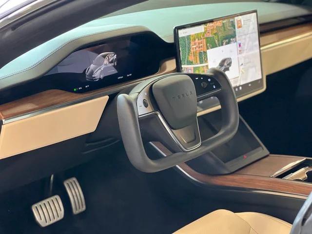 used 2021 Tesla Model S car, priced at $51,980