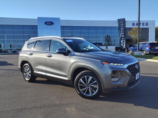 used 2019 Hyundai Santa Fe car, priced at $19,387