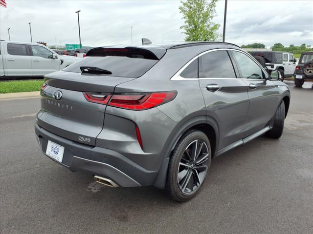used 2022 INFINITI QX55 car, priced at $36,987
