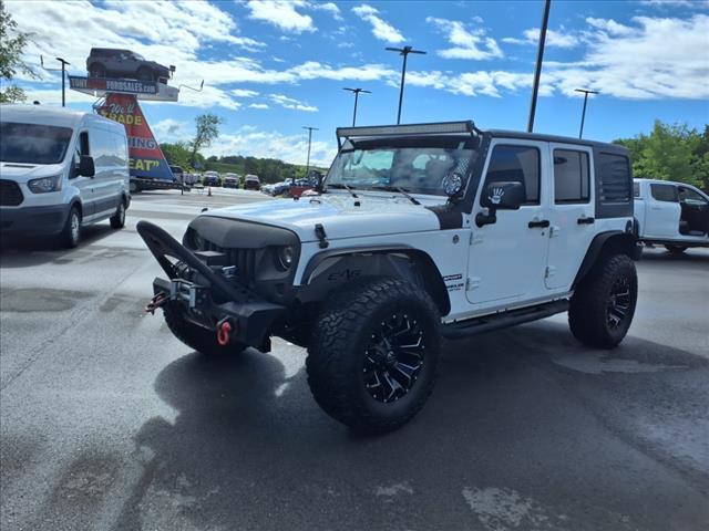used 2015 Jeep Wrangler Unlimited car, priced at $21,987