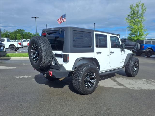 used 2015 Jeep Wrangler Unlimited car, priced at $21,987