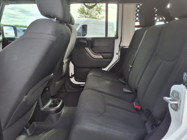 used 2015 Jeep Wrangler Unlimited car, priced at $21,987