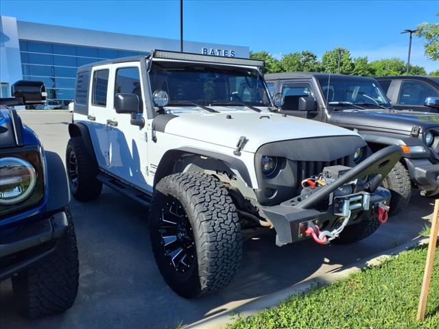 used 2015 Jeep Wrangler Unlimited car, priced at $21,987