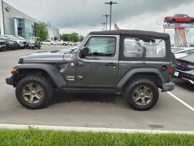 used 2019 Jeep Wrangler car, priced at $20,987