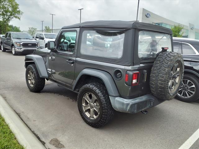 used 2019 Jeep Wrangler car, priced at $20,987