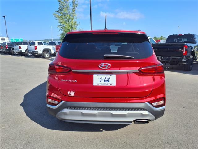 used 2019 Hyundai Santa Fe car, priced at $17,987