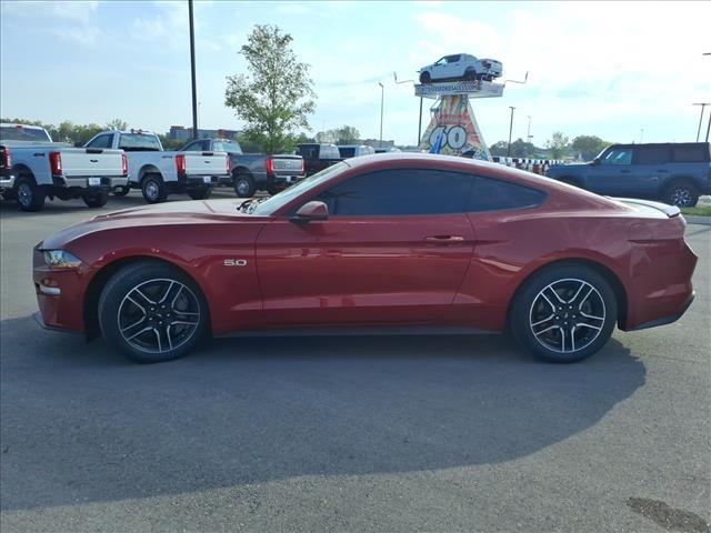 used 2022 Ford Mustang car, priced at $39,887