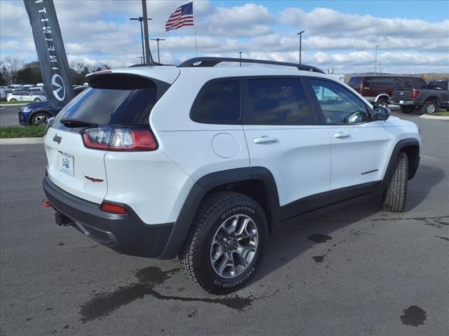 used 2021 Jeep Cherokee car, priced at $26,987