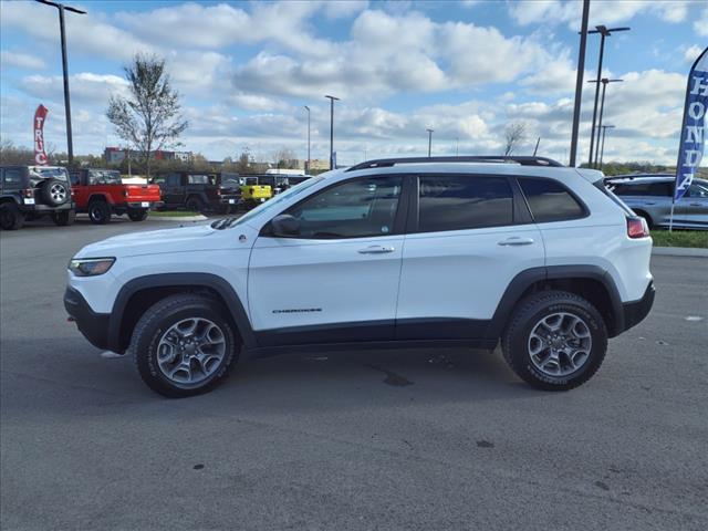 used 2021 Jeep Cherokee car, priced at $26,987