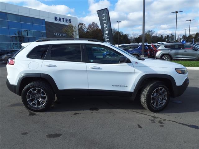 used 2021 Jeep Cherokee car, priced at $26,987