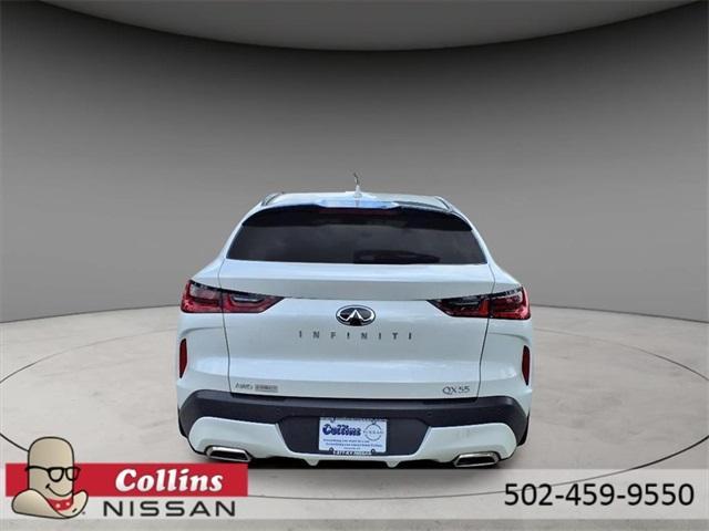 used 2025 INFINITI QX55 car, priced at $42,385