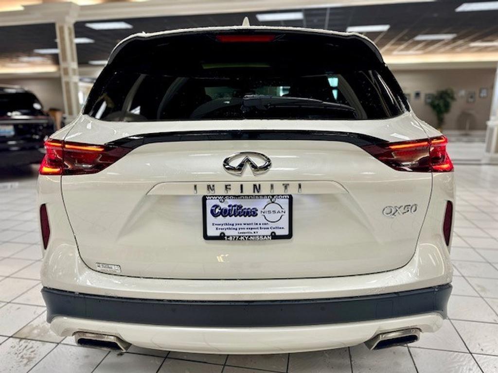 used 2022 INFINITI QX50 car, priced at $32,000