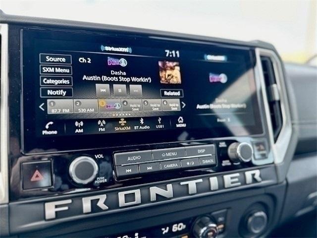 new 2025 Nissan Frontier car, priced at $40,356