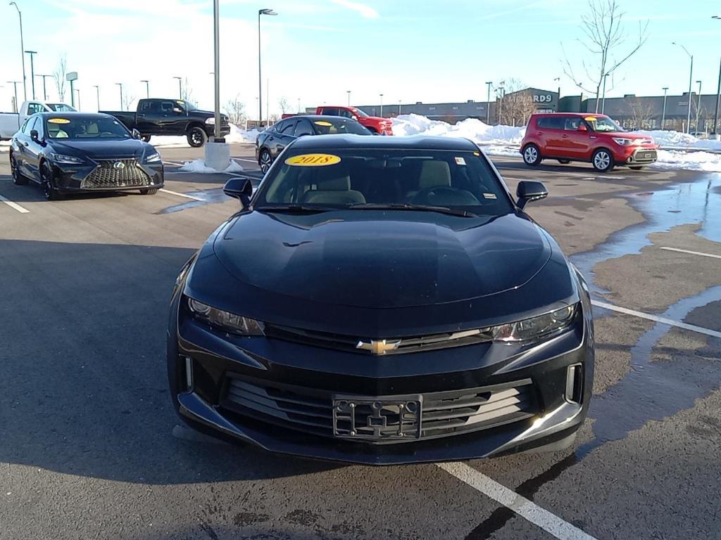 used 2018 Chevrolet Camaro car, priced at $17,894