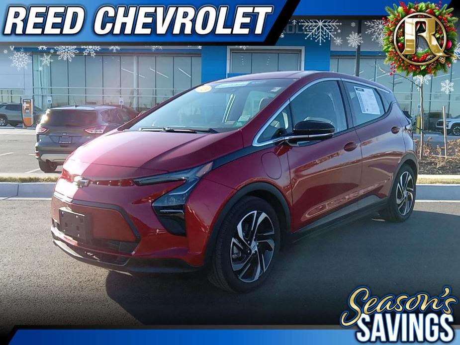 used 2023 Chevrolet Bolt EV car, priced at $21,900