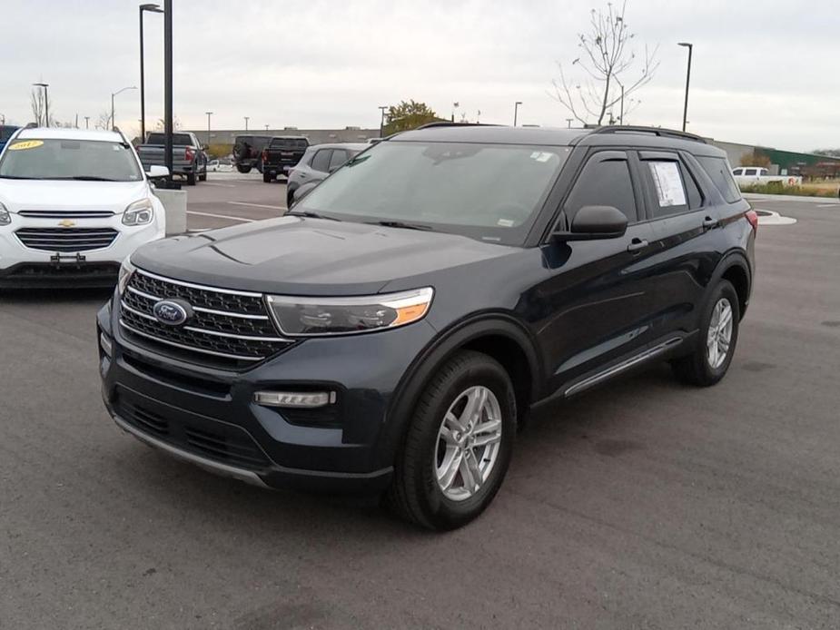 used 2022 Ford Explorer car, priced at $27,500