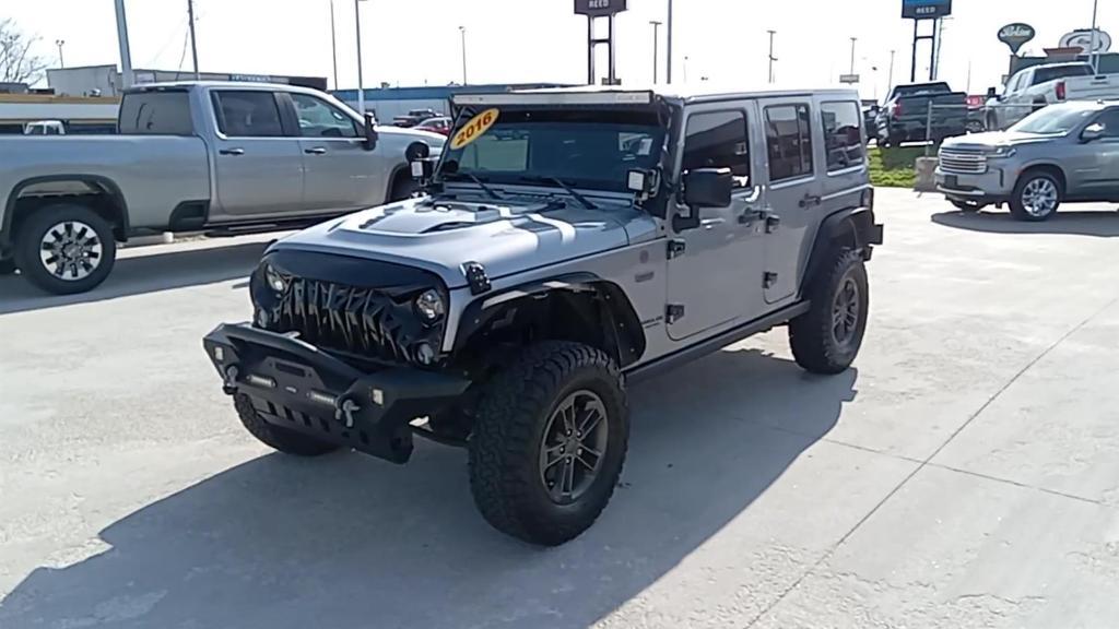 used 2016 Jeep Wrangler Unlimited car, priced at $19,900